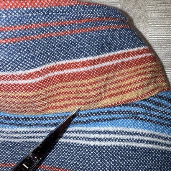 LL Bean Traditional Fit Multicolor Striped Pullover Sweatshirt Men’s XL 1/4 Zip - Picture 11 of 11